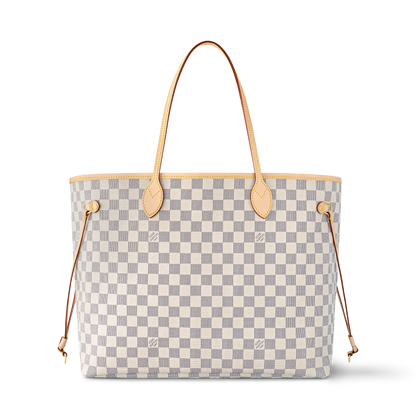 Women's Neverfull GM Damier Azur Canvas Tote Bag N40601