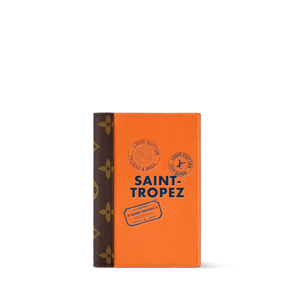 Women's Passport Cover City Guide Cowhide Leather Travel Wallet M29108