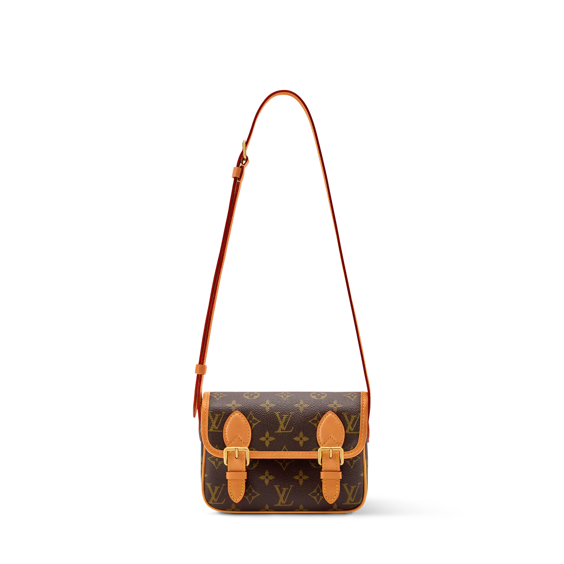 Men's Satchel Wearable Wallet Monogram Midnight