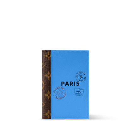 Women's Passport Cover City Guide Cowhide Leather Travel Wallet M29108