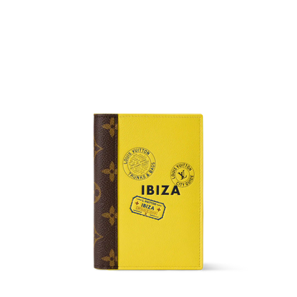 Women's Passport Cover City Guide Cowhide Leather Travel Wallet M29108