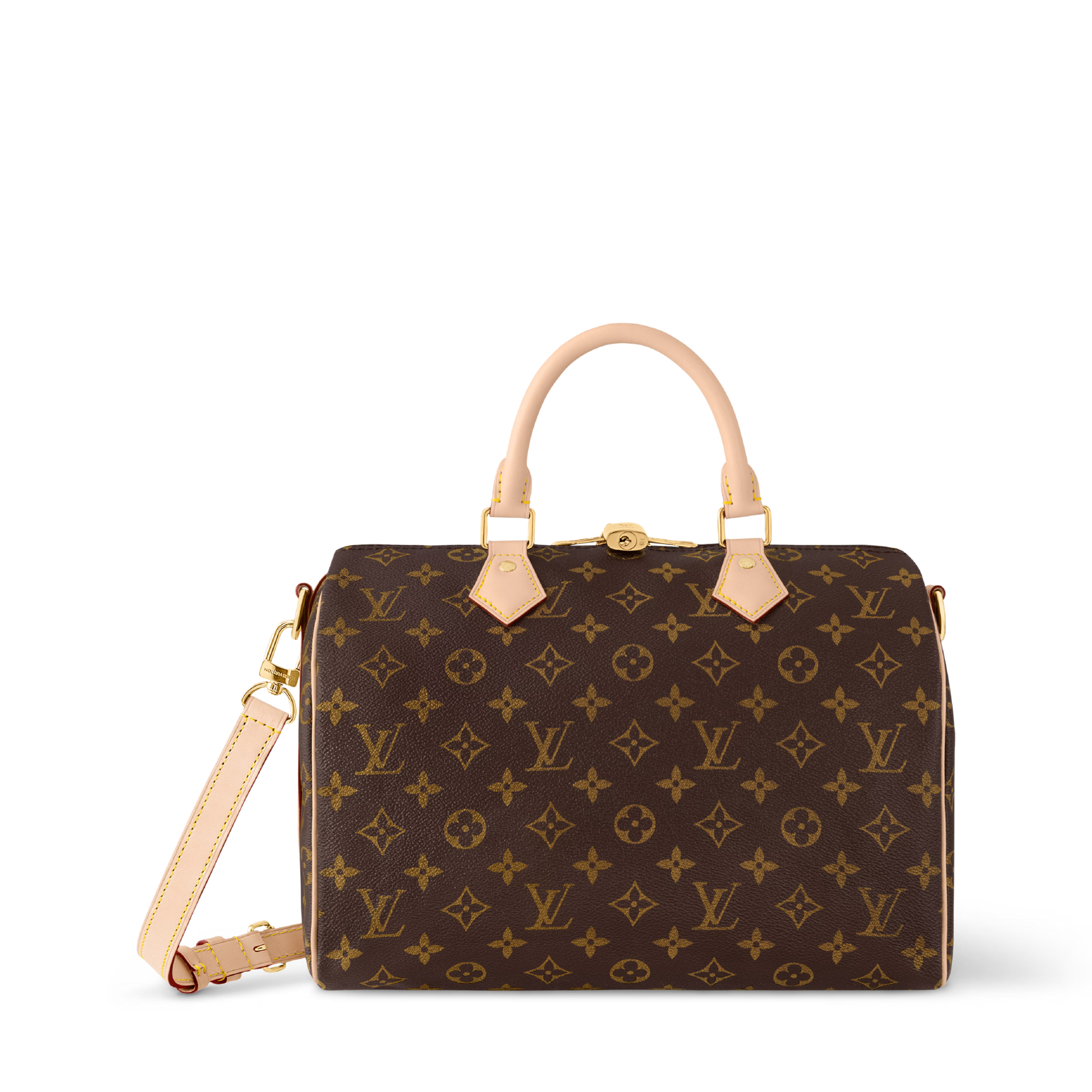 Women's Speedy Bandoulière 30 Monogram Coated Canvas Tote Bag M46980