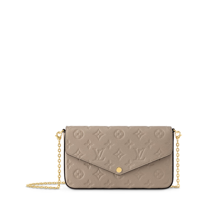Women's Pochette Félicie Monogram Empreinte Leather Chain Wallet M82477