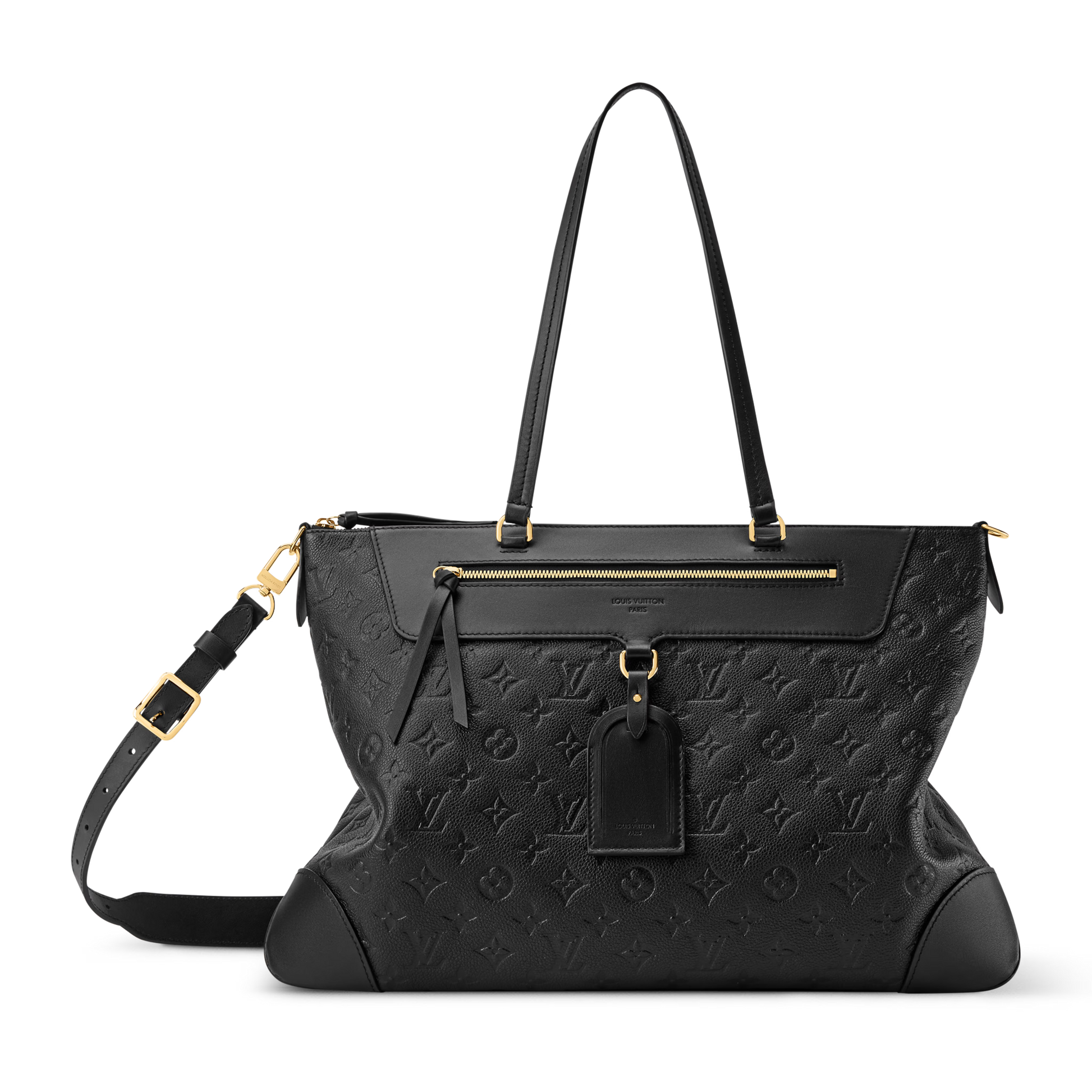 Women's Skyline MM Monogram Empreinte Leather Tote Bag M28406