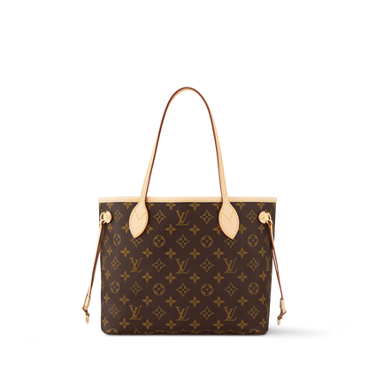 Women's Neverfull PM Damier Ebene Coated Canvas Tote Bag N40600
