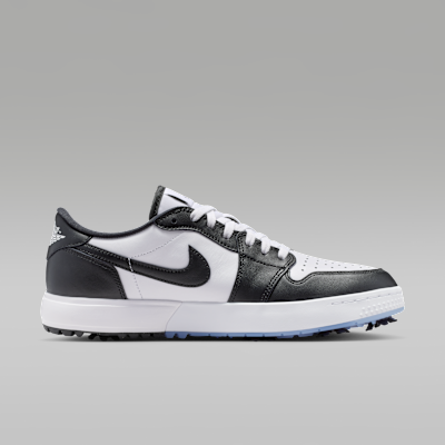 Jordan Air 1 Low G Spiked Men's Golf Shoes White White Black