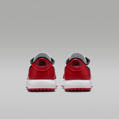 Jordan Air Jordan 1 Low G Spiked Golf Shoes Varsity Red Black