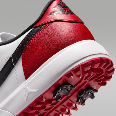 Jordan Air Jordan 1 Low G Spiked Golf Shoes Varsity Red Black