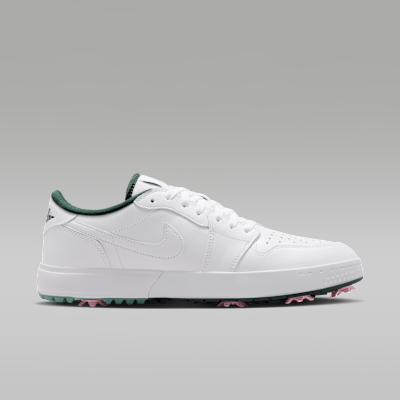Jordan Air 1 Low G Spiked Men's Golf Shoes White Fir Black