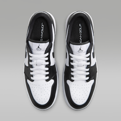 Jordan Air 1 Low G Spiked Men's Golf Shoes White White Black