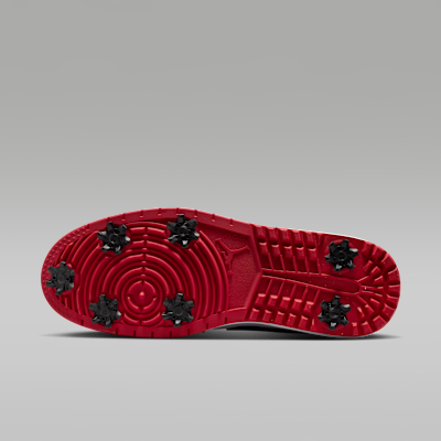 Jordan Air Jordan 1 Low G Spiked Golf Shoes Varsity Red Black
