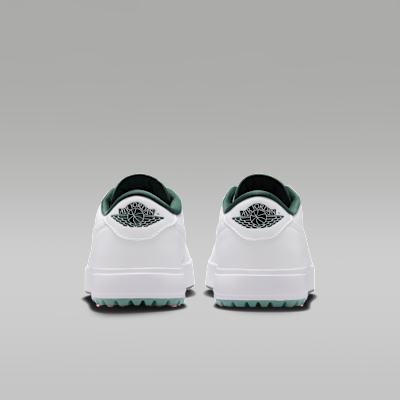 Jordan Air 1 Low G Spiked Men's Golf Shoes White Fir Black