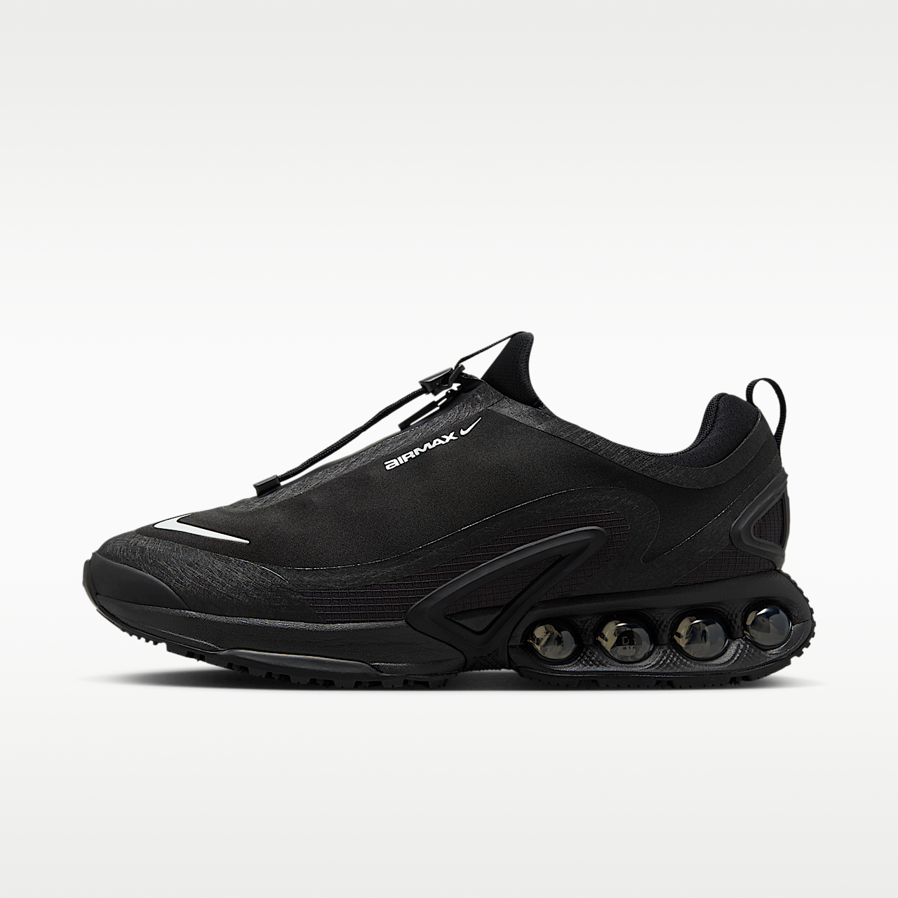 Air Max Dn Roam Men's Shoes Water-Repellent Black/Metallic Silver