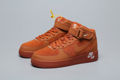 Air Force 1 Mid Orange AF1