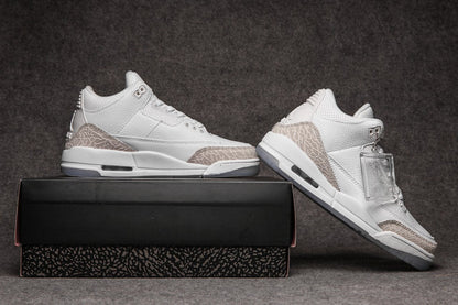 Air Jordan 3 White Grey Cement AJ3