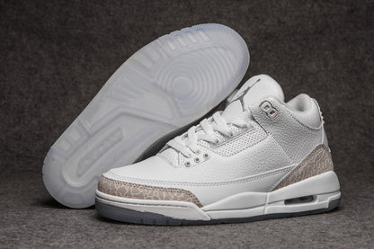 Air Jordan 3 White Grey Cement AJ3