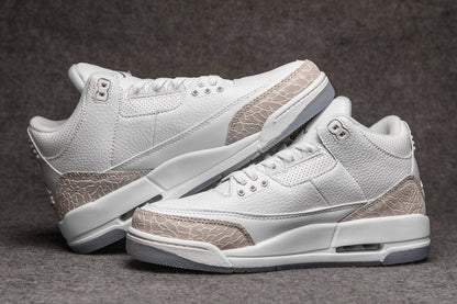 Air Jordan 3 White Grey Cement AJ3