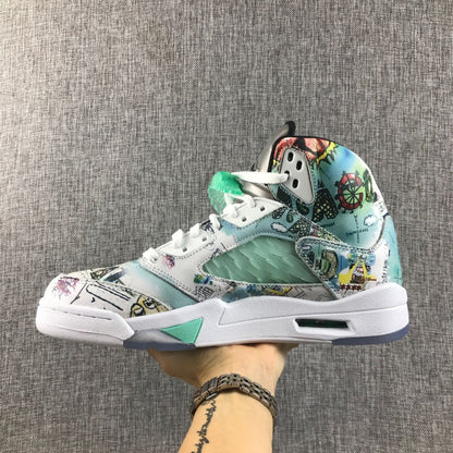 Air Jordan 5 Colorful Comic AJ5