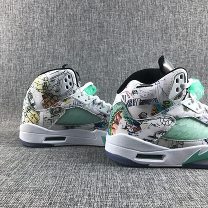 Air Jordan 5 Colorful Comic AJ5