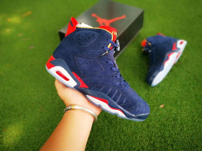 Air Jordan 6 Suede Navy AJ6