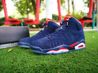 Air Jordan 6 Suede Navy AJ6