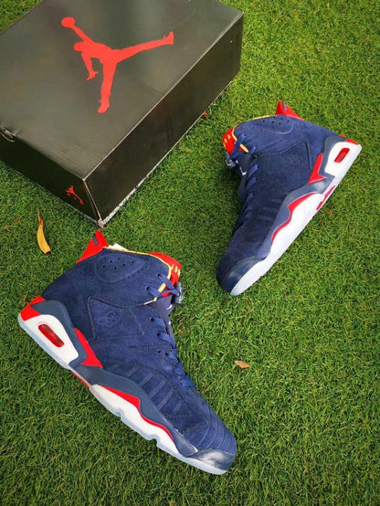 Air Jordan 6 Suede Navy AJ6