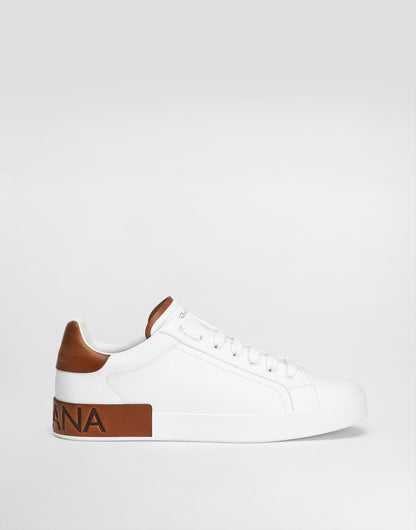 Portofino Calfskin Men's Sneakers White CS2278A9U738S537