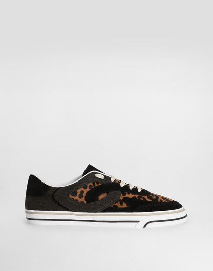 Leo-Print Pony DG Sailing Sneakers Print 38.5
