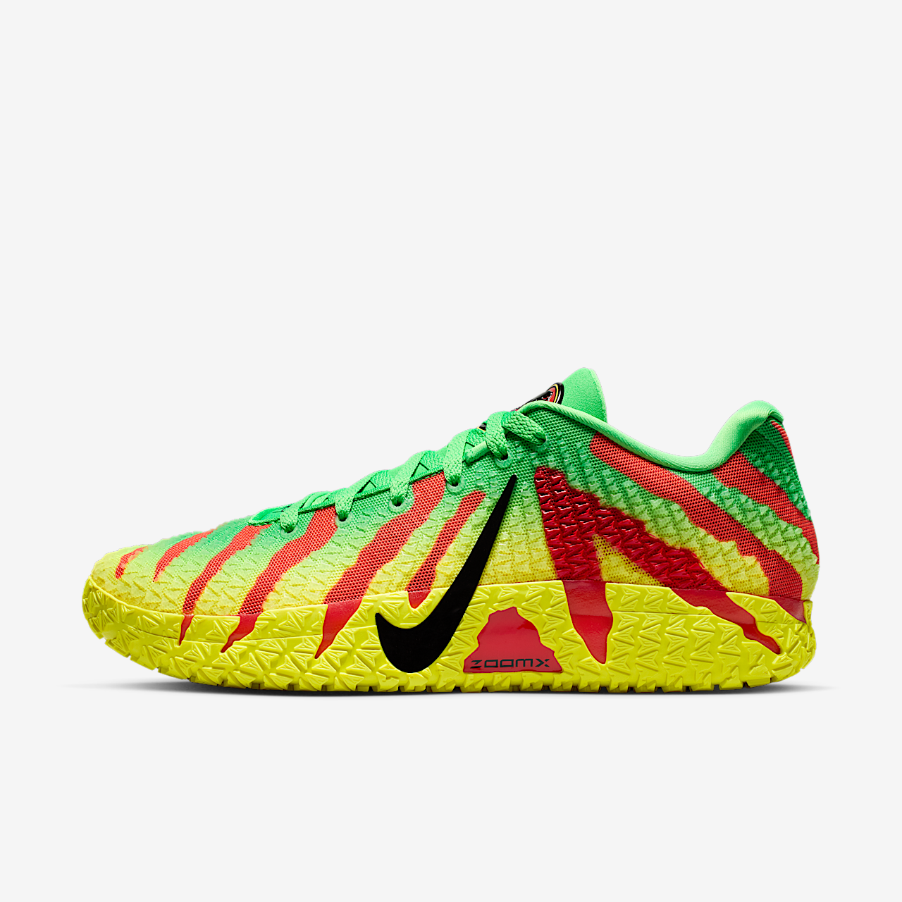 Ja 3 Explorer Basketball Shoes Hybrid ZoomX Foam Green Spark