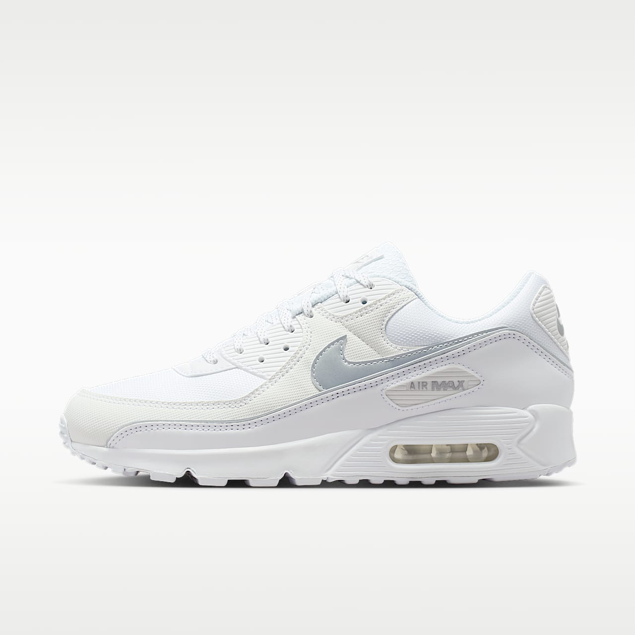 Air Max 90 Premium Men's Shoes with Reflective Accents