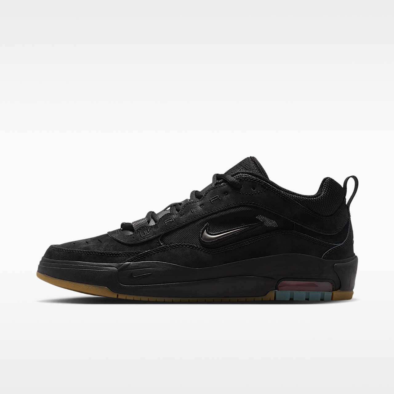 Air Max Ishod Skate Shoes With Max Air Cushioning Black