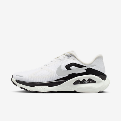 Structure Plus Men's Road Running Shoes - Summit White/Black/Metallic Silver