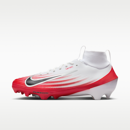 Unisex Vapor Pro 1 Football Cleats White/University Red/Black