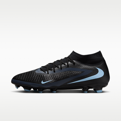 Phantom 6 High Academy Multi-Ground Soccer Cleats Black/Black