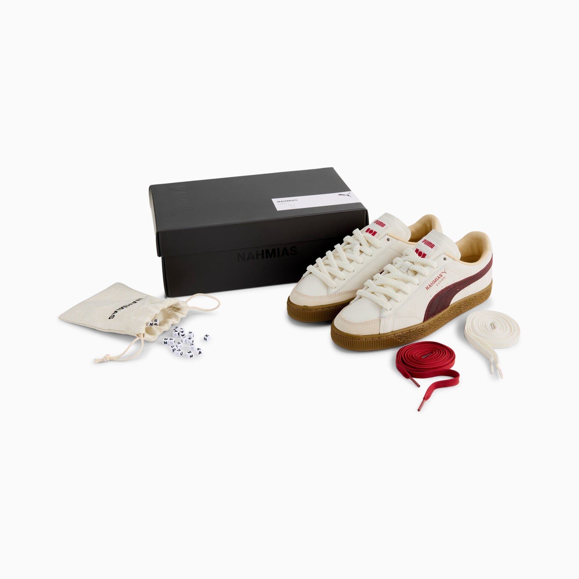 Suede Vintage Red Sneakers