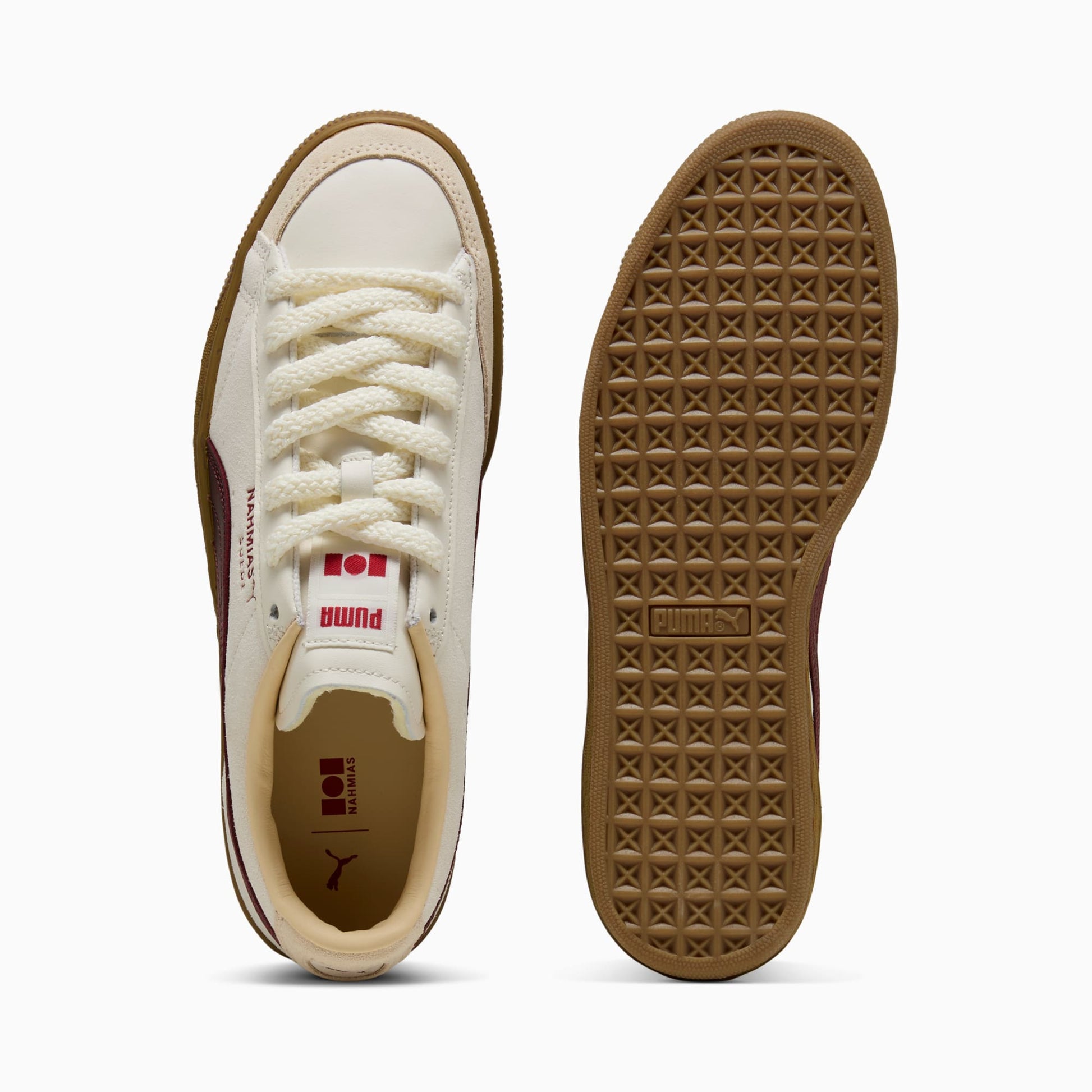 Suede Vintage Red Sneakers