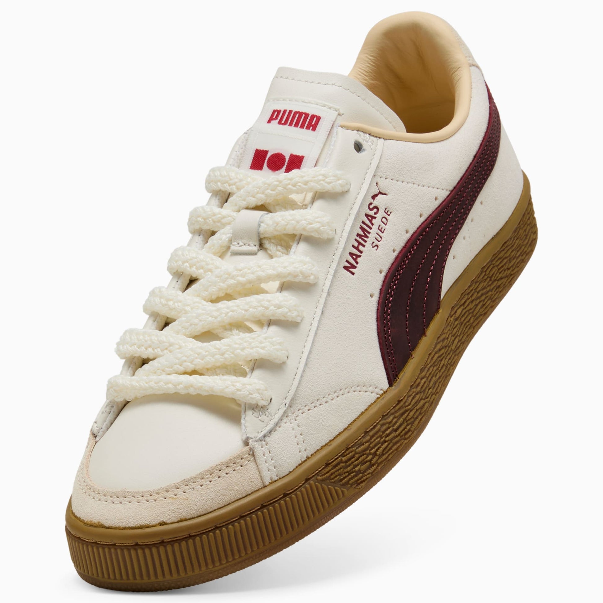 Suede Vintage Red Sneakers