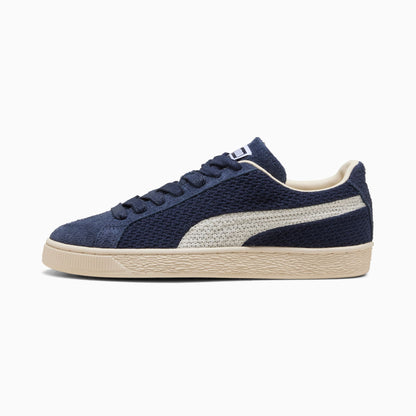 Suede Crochet Sneakers