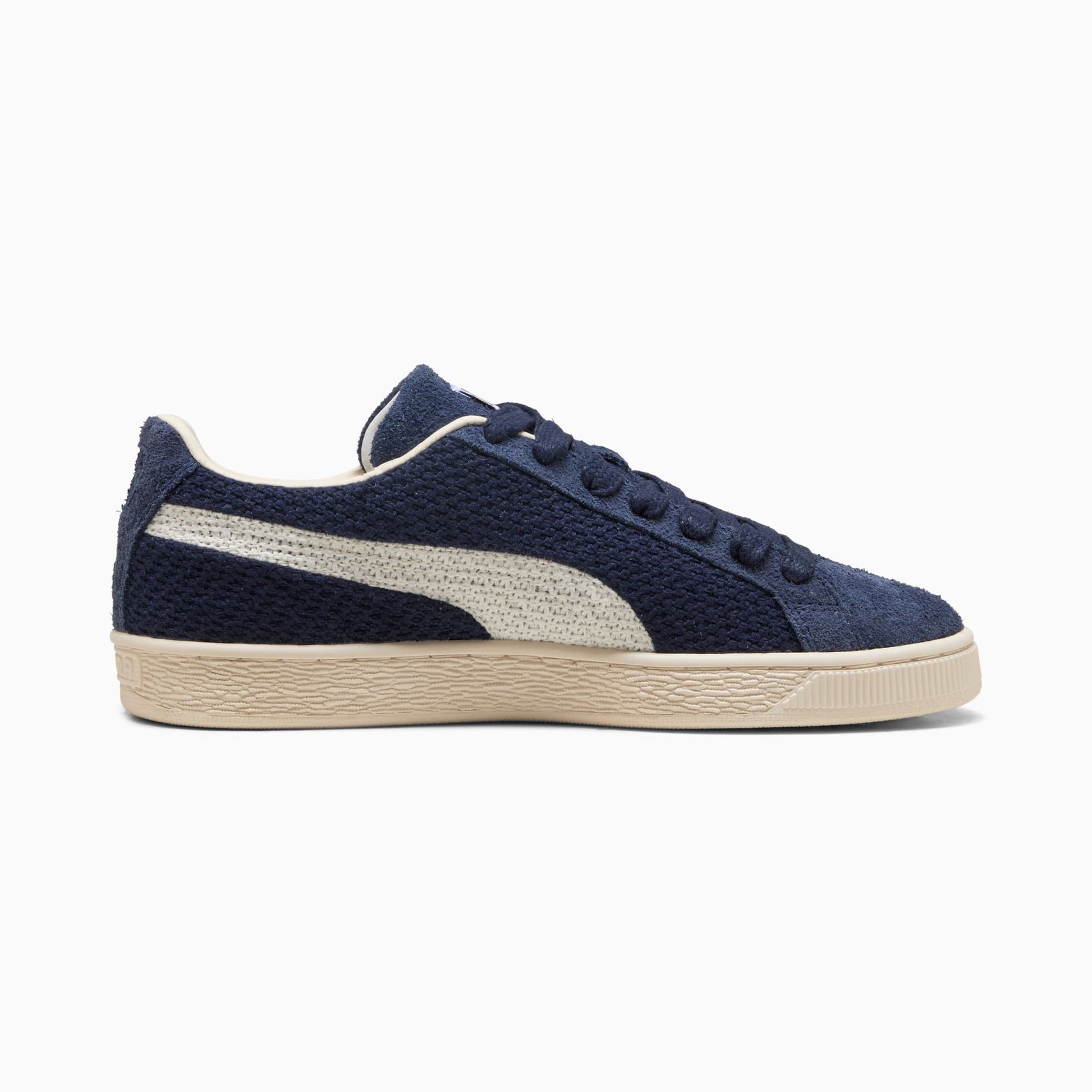 Suede Crochet Sneakers