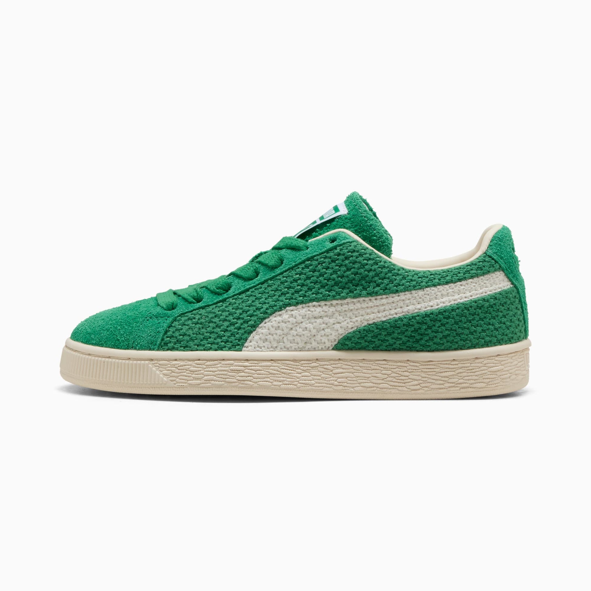 Suede Crochet Sneakers