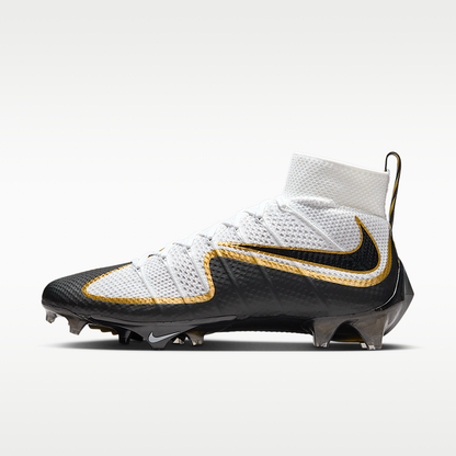 Vapor Edge 360 Untouchable Men's Football Cleats White Metallic Gold Black