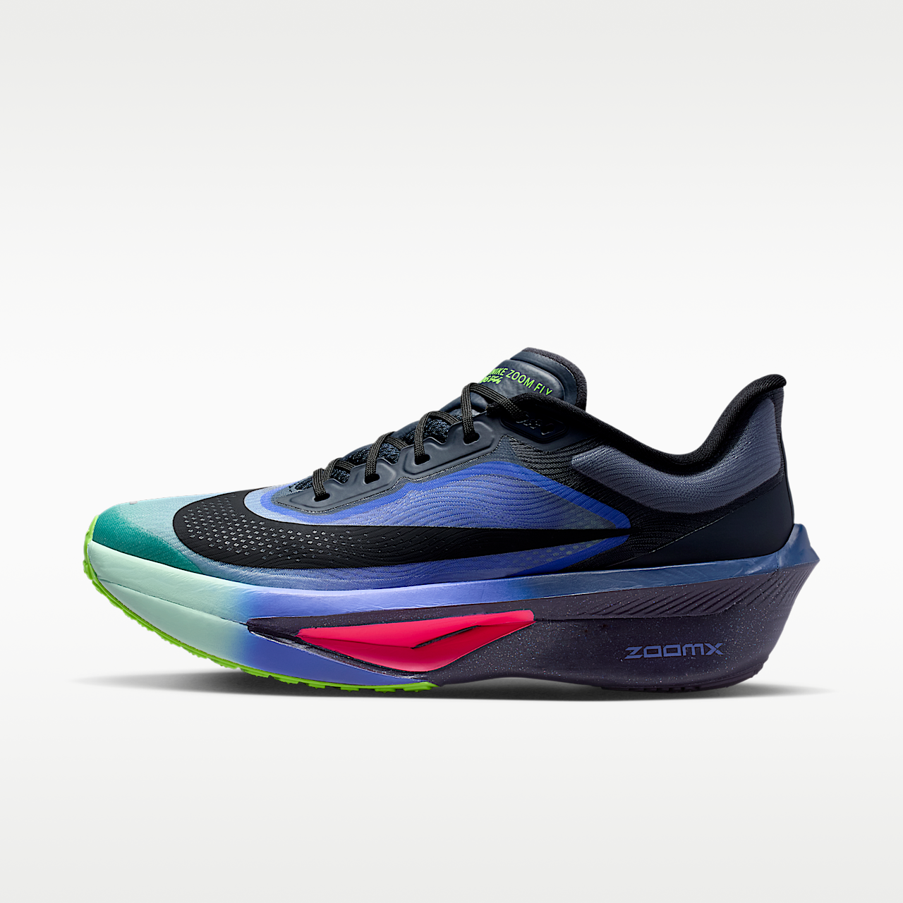 Zoom Fly 6 Glam Men's Road Running Shoes Dark Obsidian/Racer Blue