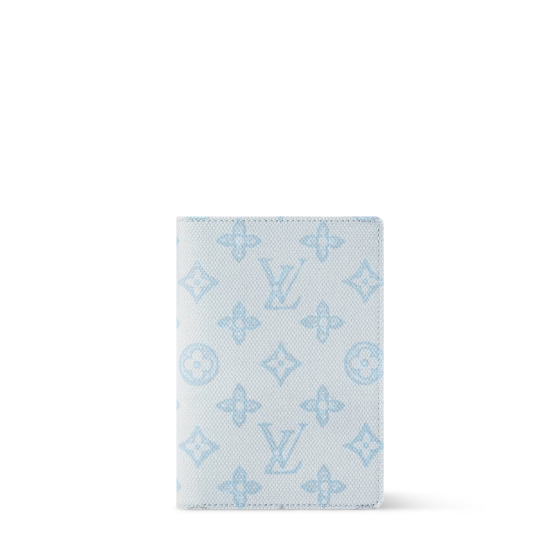 Passport Cover Monogram Origine Bleu Courrier M27614