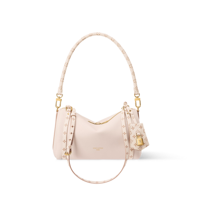 Women's Express PM Petal Pink Calfskin Shoulder Bag