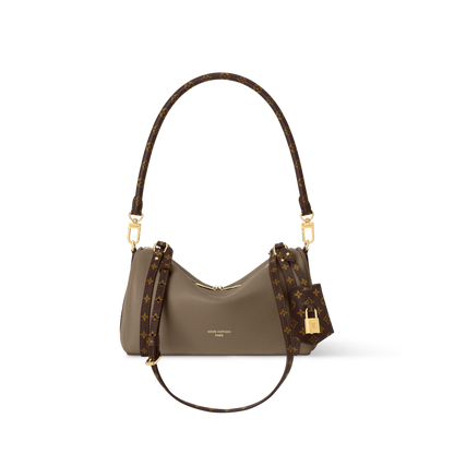 Women's Express PM Petal Pink Calfskin Shoulder Bag