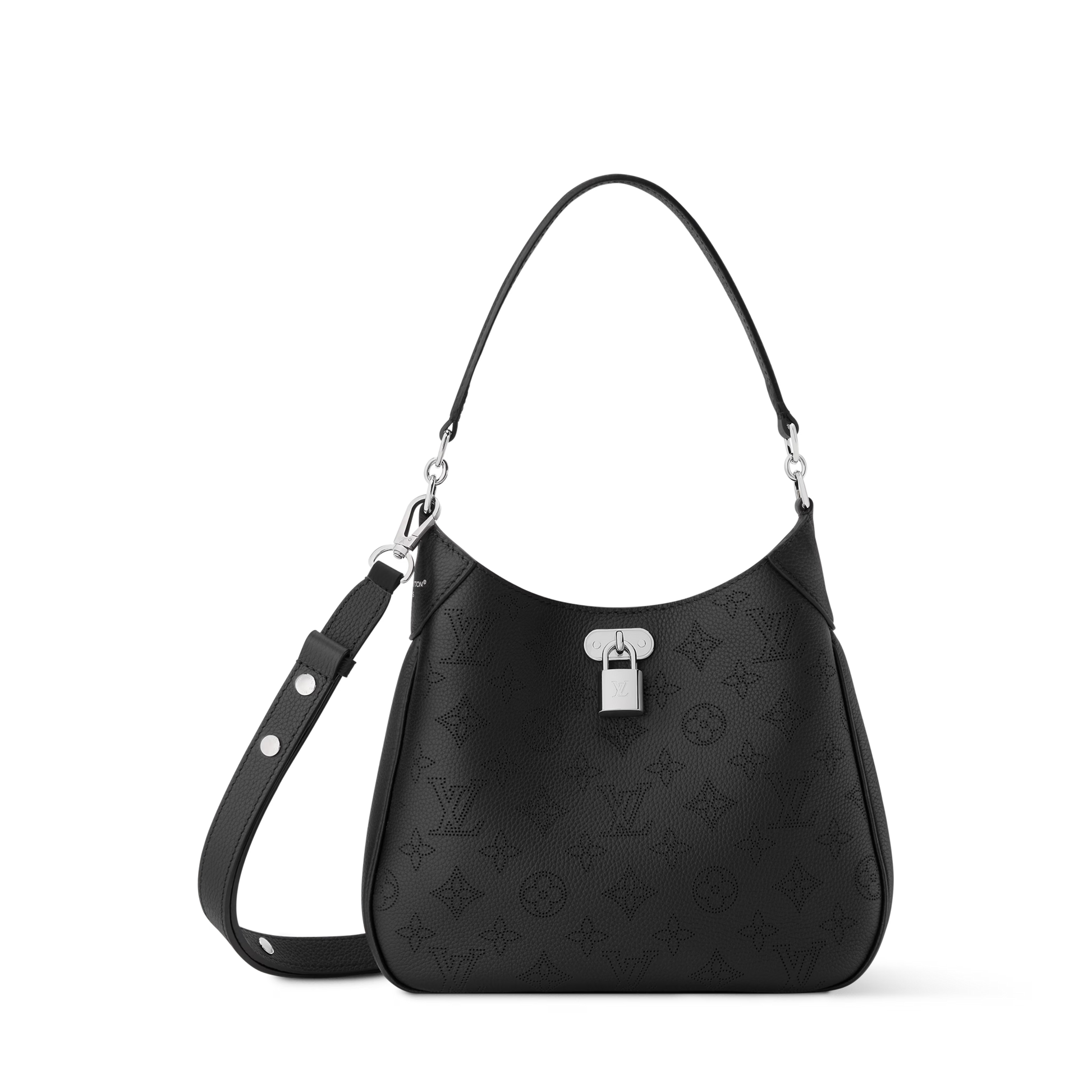 Women's All Around PM Galet Perforated Mahina Calfskin Leather Tote Bag M27336