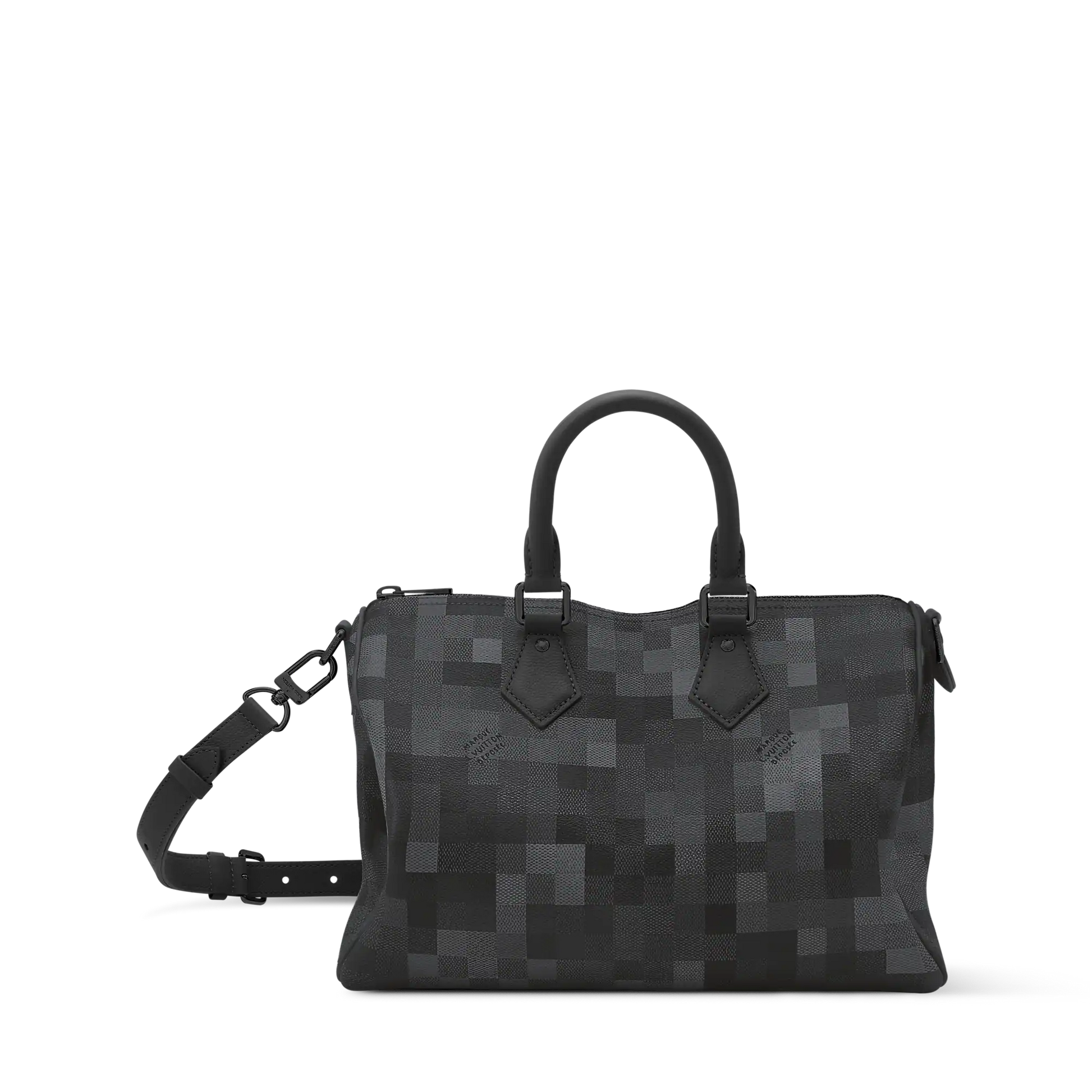 Men's Speedy 30 Bandoulière Bag Damoflage Indigo