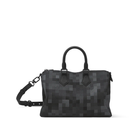 Men's Speedy 30 Bandoulière Bag Damoflage Black