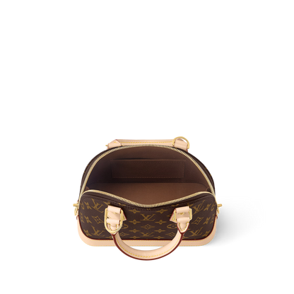 Women's Alma BB Mon Monogram Coated Canvas Handbag P01917
