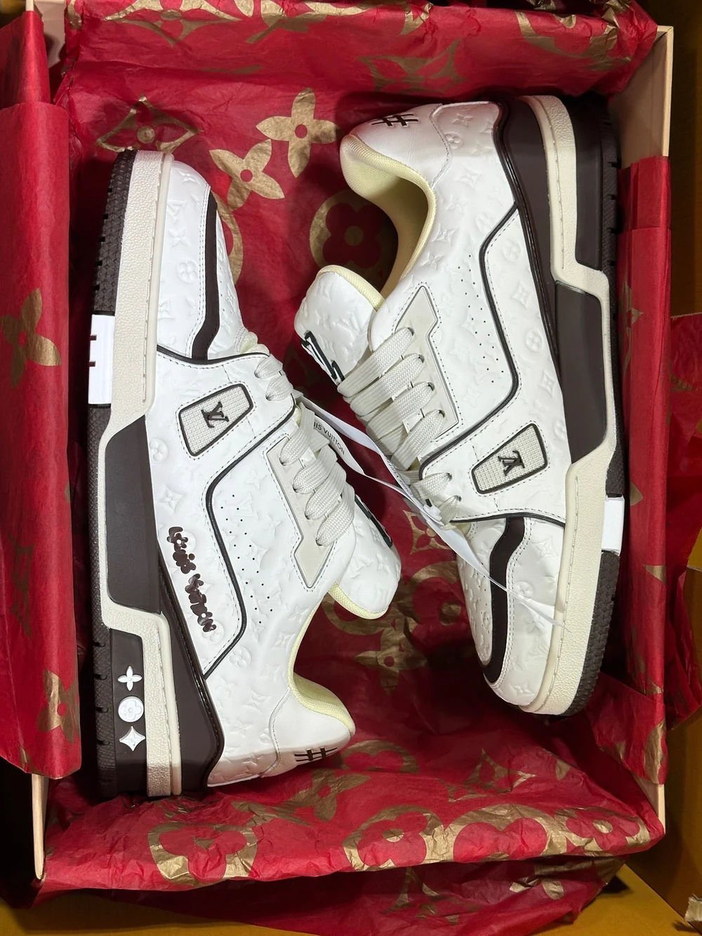 Louis Vuitton LV Trainer Sneaker 'Tyler the Creator White Mocha'